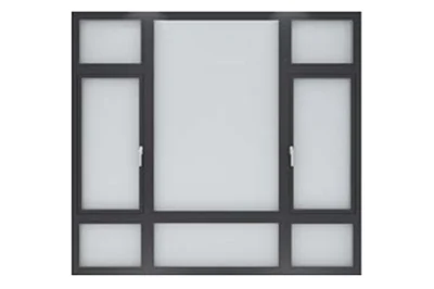 Narrow Frame Outward Opening Window - 001