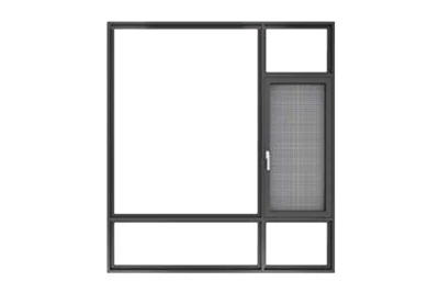 Narrow Frame Thermal Break Outward Opening Window - 001
