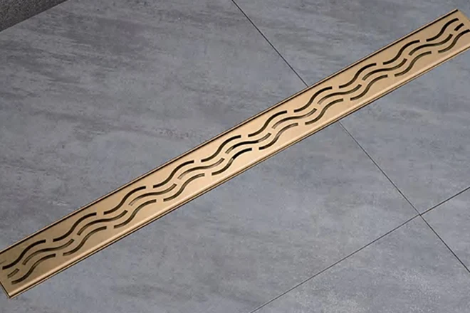 linear stainless steel floor drain – 001 linear stainless steel floor drain - 001