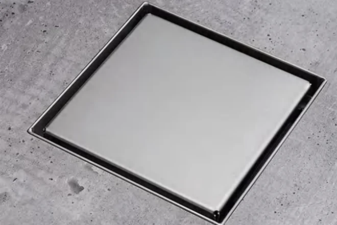 square stainless steel floor drain – 001 square stainless steel floor drain - 001